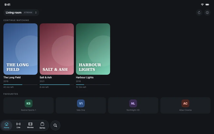 OxTV on macOS